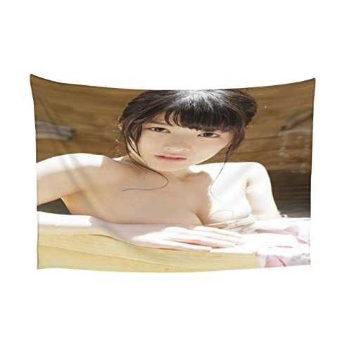 神谷えりな かみや えりな えりにゃん 上矢えり奈 人気 タペストリー 壁掛け 壁掛け布 タペストリー 布ポスター 部屋 ドミトリー 装飾 カーテン 背景布 多機能 テーブルクロス ピクニック布 ビーチブランケット ソファカバー ベッドカバー おしゃれ 墙壁艺术 墙壁装饰 壁掛けポスター 屋内展示用ポスター アートプリント 152x102cm