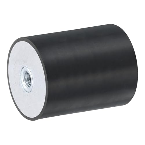 QUARKZMAN 40 x 50mm Filetage M8 Femelle Silentblocs en Caoutchouc, Isolateurs de Vibrations,...