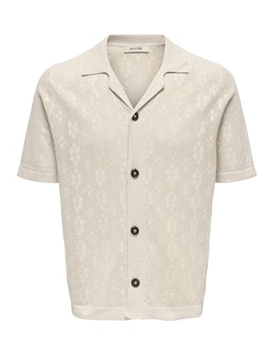 T-shirt en tricot Only & Sons Onsken maille fine premium homme