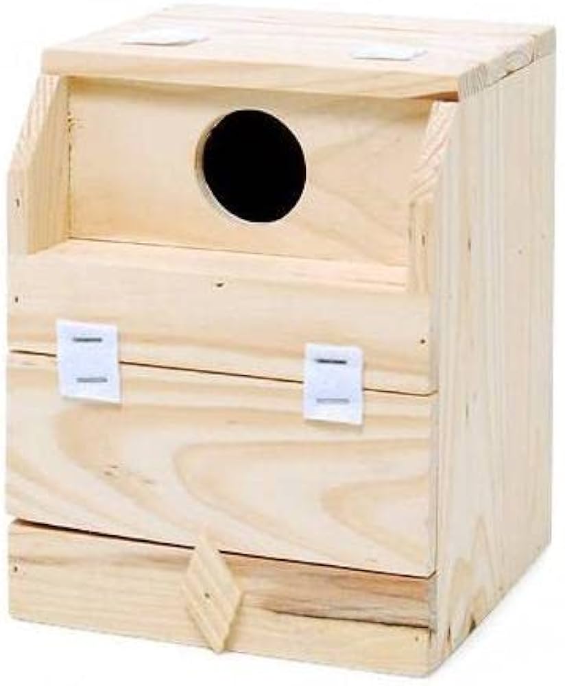 Amazon.co.jp: クオリス セキセイインコのための巣箱 取り付け易い袋