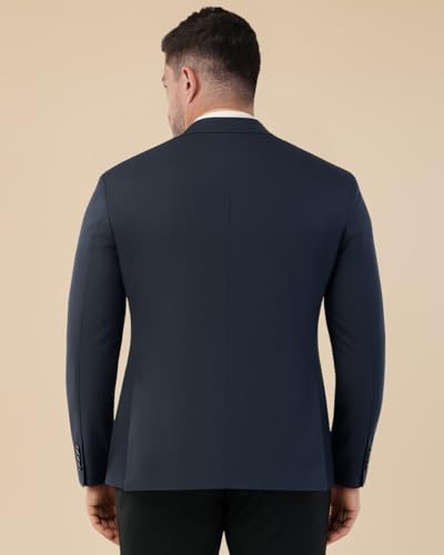 Image of SaintX Men's Formal Blazer | Fully Lined | Slim Fit | Professional Jacket | Premium Business Formal Suit | Office | Wedding | All Purpose