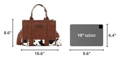 Image of Wrangler Purse for Women Medium Tote Bag Handbags Top-Handle | Purse