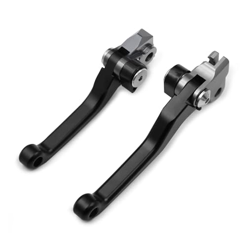 Levier de frein moto KX85 KX125 en aluminium CNC usiné pour commande pivot