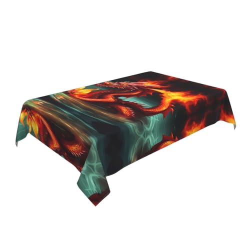 Nappe dragon grand format pour protéger et décorer votre table - 3