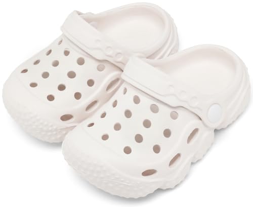 Image of ChayChax Kid's Garden Clogs Cute Slides Sandals Toddlers Beach Pool Shower Shoes with Non-Slip Sole