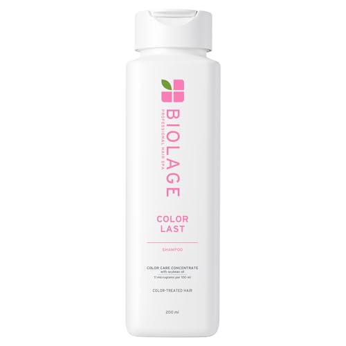 Image of Biolage Colorlast Shampoo for Colored Hair with Soyabean Oil and Stearic Acid for Color Protection and Maintaining Color Vibrancy for Professional Hair Care Paraben Free Treatment