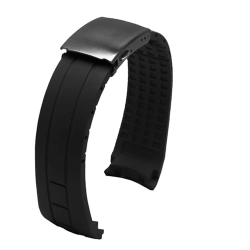 [DNYXGDGSL] Mido M005 Citizen Sky Eagle Helmsman �h���u���b�N�u���[�V���R���X�g���b�v�u���X���b�g�c�[���t��22mm 23mm�Ή��A�[�N���o�[�E�H�b�`�o���h(Black black,23mm)