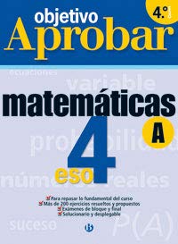 Eso 4 - Vacaciones Matematicas A - Objetivo Aprobar