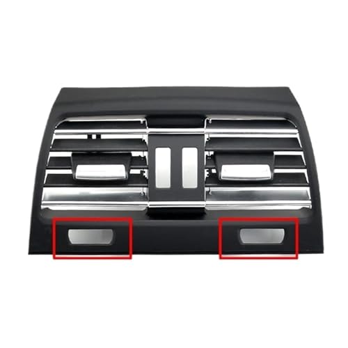 Rejilla de ventilación premium de tablero trasero para BMW Serie 7 F01 y F02