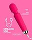 MySecretCase Sex Spielzeug für die Frau - Vibrator Sexspielzeug für Paare, Klitoris Massage Sex toys für Frauen, Magic Wand Stimulator für Sie, Mini Massagestab für Damen Paarvibrator Sextoy (Fuchsia)