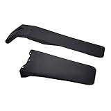 Front & Rear Fender Set for Tuttio Soleil 01 Electric Dirt Bike - Compatible Black Mud Guards, Front Wheel Fender Protector (Black)