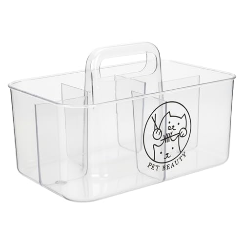 Faihats Dog Organization And Storage,Dog Grooming Bag,Dogs Organizer Pet Grooming Holder Cat Supplies Hair Organization Tool Box for Stuff Supply Bag Case Scissors Tools Caddy Dogs Beauty Organizers