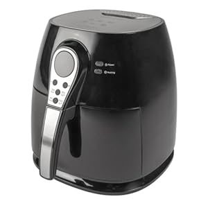 Azura AZ-AF20 Digitale Hot Air Fryer Zwart 3L 1400W