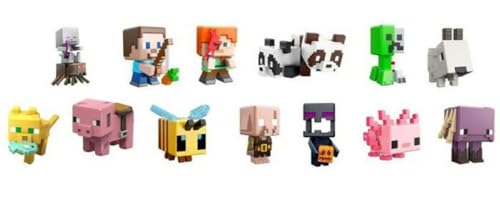 Minecraft TNT Series 25 Mini Figure Mystery Pack (Bundle of 3 Packs)