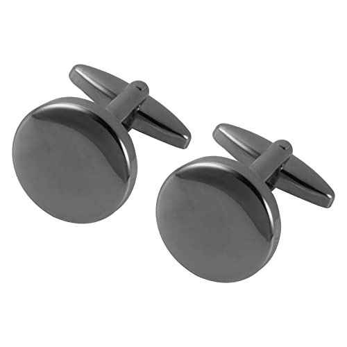 Image of GWD Cufflinks and Tie Clip Set Personalized Cuff Links Business Wedding
