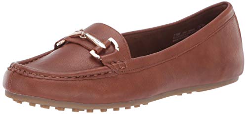 Aerosoles Women's Day Driving Style Loafer, Dark Tan, 7 Wide