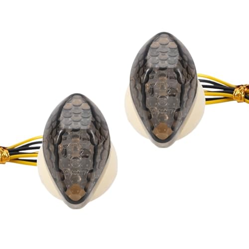 Clignotants LED moto universels noirs pour CBR 600RR 1000RR 2004-2007