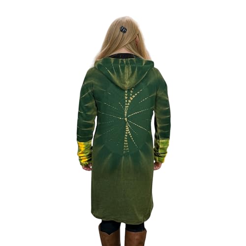 Agan Traders Women's 2025 Summer Bohemian Patch Distressed Rib Outwear Long Coat Jacket3