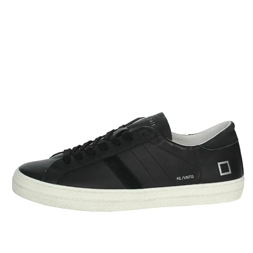 Date Black Hill Low Vintage Uomo Sneakers Nero, 45