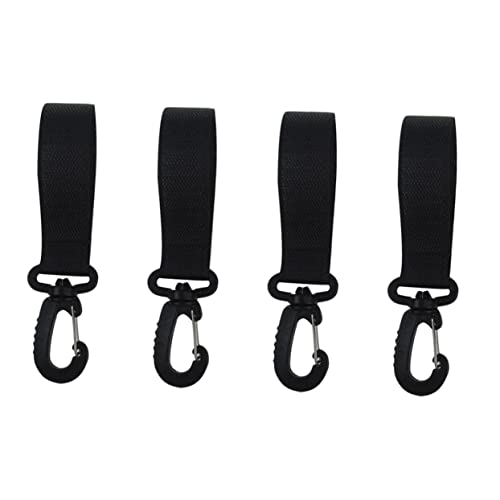 LAPYAPPE 4pcs Adjustable Kayak Fixing Hooks Secure Canoe Holders Easy Installation Smooth Edges for Safe Use Compatible All Kayaks and Canoes
