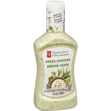 Amazon.com : PC Green Goddess Dressing 475ml/16 oz. {Imported from Canada}  : Grocery & Gourmet Food