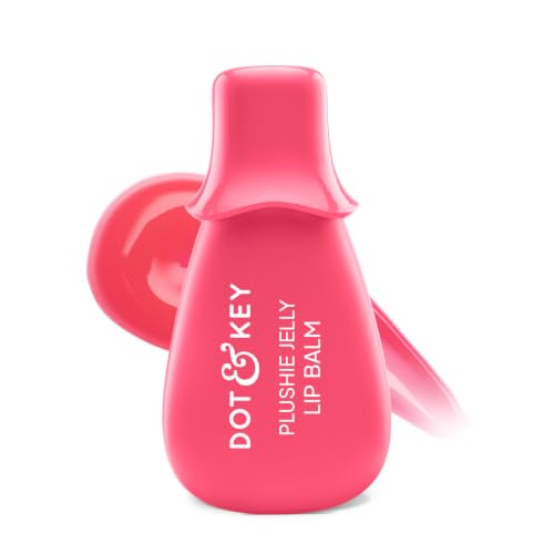 Buy Dot & Key Plushie Jelly Lip Balm In-Vivo Tested SPF 50+ PA++++, 24Hr Hydration, Visibly Plumps Lips, Bouncy Jelly Texture, With Ceramide & Peptides, Glossy High-Shine Lips, Lightweight, Non-Sticky, Bubblegum-10g Online at Low Prices in India - Amazon.in - Image 2