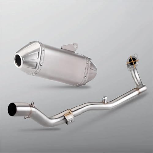 Motorrad-Auspuff für H&Onda CRF300 CRF250L Rally 12-21, komplettes Auspuffrohrsystem, Schalldämpfer für Geländemotorräder, hohe Leistung (B)