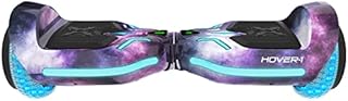 Hover-1 i100 Electric Hoverboard | 7MPH Top Speed, 10 Mile Range, 5HR Full-Charge, Built-In Bluetooth Speaker, Rider Modes: Beginner to Expert, Galaxy