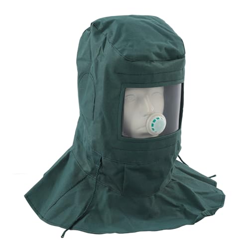 Sand Blasting Hood Cap - Canvas Shawl Sandblaster Protective Gear Mask for Sandblasting, Cutting, Painting, Spraying Sanding, DIY Woodworking Protection Tools