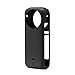 JOYSOG Protective Case for Insta360 X3 Panoramic Action Camera, Silicone All-Round Cover - Black
