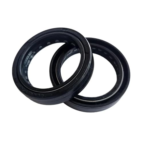 37x50x11 フロントショックフォークダンパーシャフトオイルシールバーリテーナーダストカバー 230F TRAIL ID CRF230 CRF 230 F CRF230F 03-17に適合(2pc Seal)