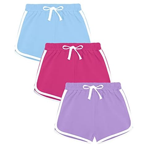 Auranso Girls Athletic Shorts 3 Pack Cover