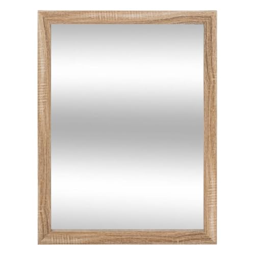 Atmosphera - Miroir Mural 34X44 - Bois