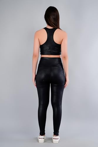 Image of SPLORR Premium Tights and Bra High Waist Stretchable Gym Tights Leggings Gym wear /Active Wear Yoga Pants Zumba /Dance Womens Workout Gym Tight Stretchable Workout Yoga Gym and Sports Bra Set