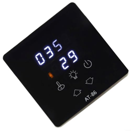 Calentador de sauna AT-86 con temporizador ajustable hasta 12 horas y panel digital de unidad ABS 3