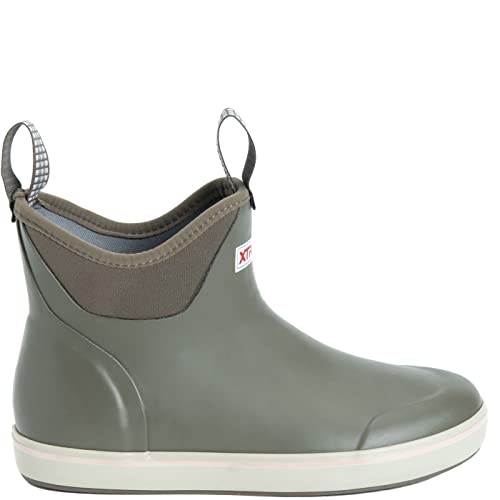 xtratuf women39s 6 in ankle deck boot brown size 7m