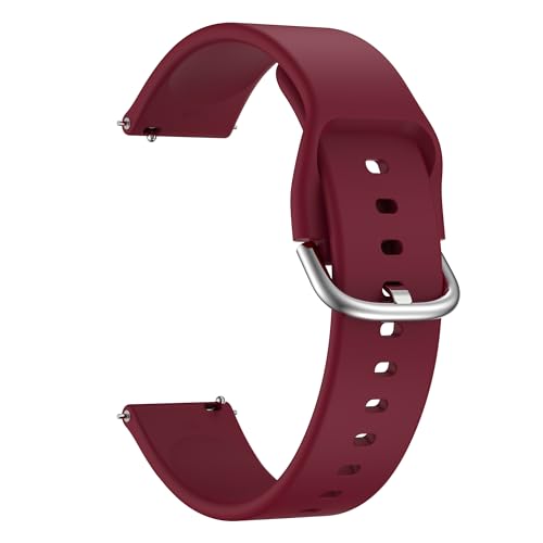 Image of Tobfit 18mm Silicone Watch Strap Compatible for Titan, Timex, Casio, Sonata,HMT etc,Quick Release Sport Loop Colorful Strap