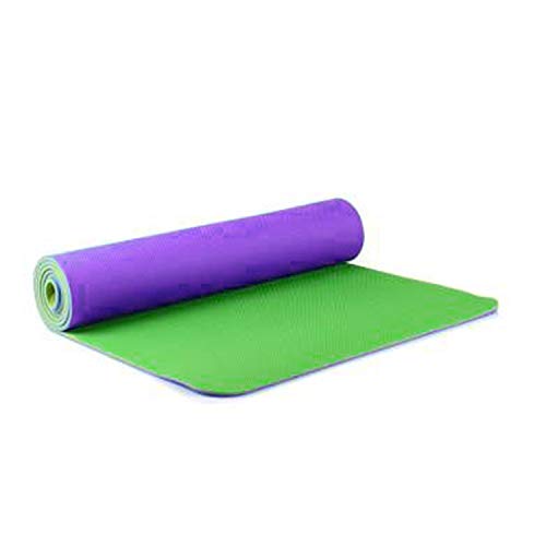 Image of IRIS Fitness Non Slip TPE Yoga Mat for Hot Yoga Pilate Gymnastics, Double Sided (72 inch x 24 inch x 6 mm)