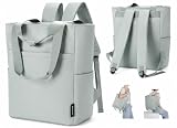 Kiryuize 背負えるクーラーバッグ 23L 厚手断熱構造 保冷リュック 保冷バッグ 大容量 リュック トート 2WAY 保冷 保温 止水ファスナー 撥水 レジカゴバッグ 買い物バッグ キャンプ BBQ アウトドア メンズ レディース (Kiryu Mint Green（桐生ミント）)