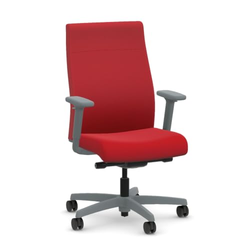 Image of HON Ignition 2.0 Ergonomic Office Chair, Lumbar Support, Desk Chair, Ruby