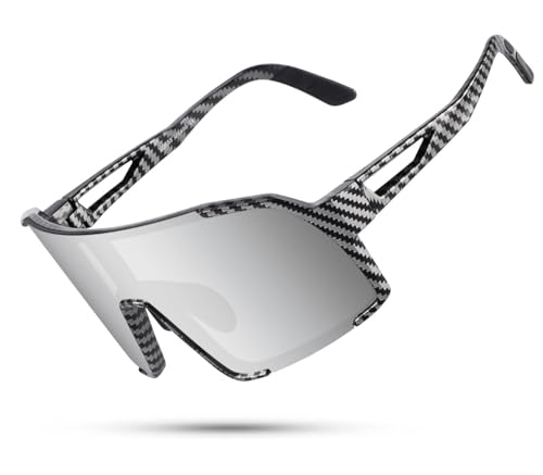 OULAIQI Cycling Sunglasses UV400 Sports Glasses for Running Men Women