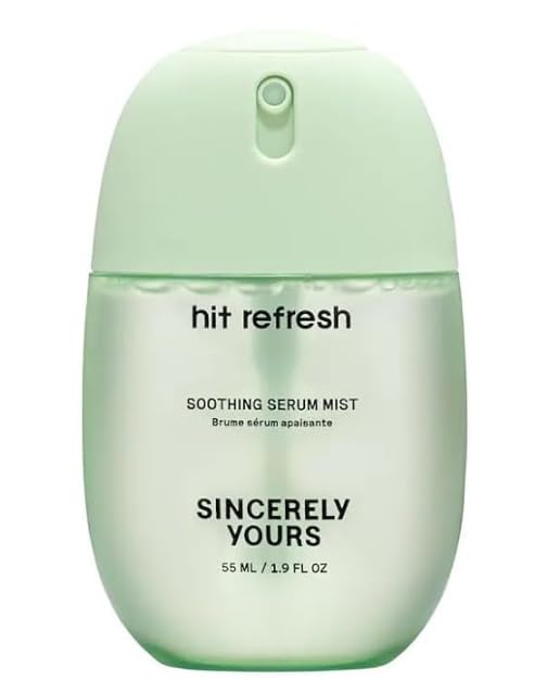 Sincerely Yours Hit Refresh Soothing and Hydrating Serum Mist with Cucumber Extract | Size: 1.9 oz/55 ml