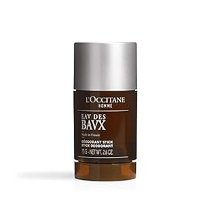 L’Occitane Eau des Baux Stick Deodorant, 2.6 Oz.: Alcohol-Free, Dries Quickly, Fresh Cypress Scent, Help Prevent Odors