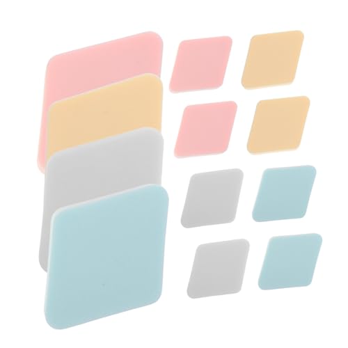 VICASKY 12 Pack Makeup Powder Beauty Tools Facial Makeup Puff Wedges for Blending Safe Gentle for Sensitive Skin