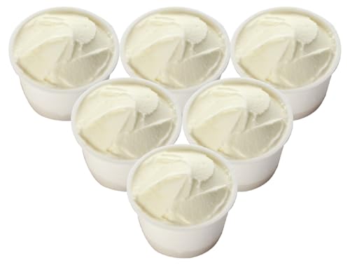 E.den(エデン) 豊富牛乳ジェラート ブラウンスイスミルク 100ml×6個