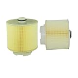 Air Filter 4F0133843 4F0133843A For Audi A6 2005‑2011C6 4F Chassis(2PCS)