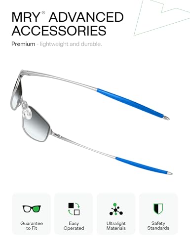 Image of Mryok Replacement Earsocks for Oakley Square Wire 2 (2014) Sunglasses - Options