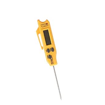 UEi Test Instruments PDT650 Folding Pocket Digital Thermometer, Yellow