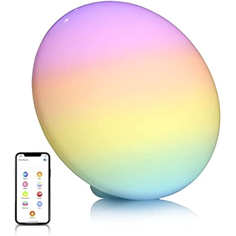 BlissLights BlissRadia - Smart LED Entertainment Lamp and Night Light with 16 Million Colors + Color Shifting Scenes, Compatible with Alexa and Google Home Cover
