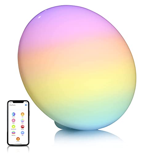 BlissLights BlissRadia - Smart LED Entertainment Lamp and Night Light with 16 Million Colors + Color...